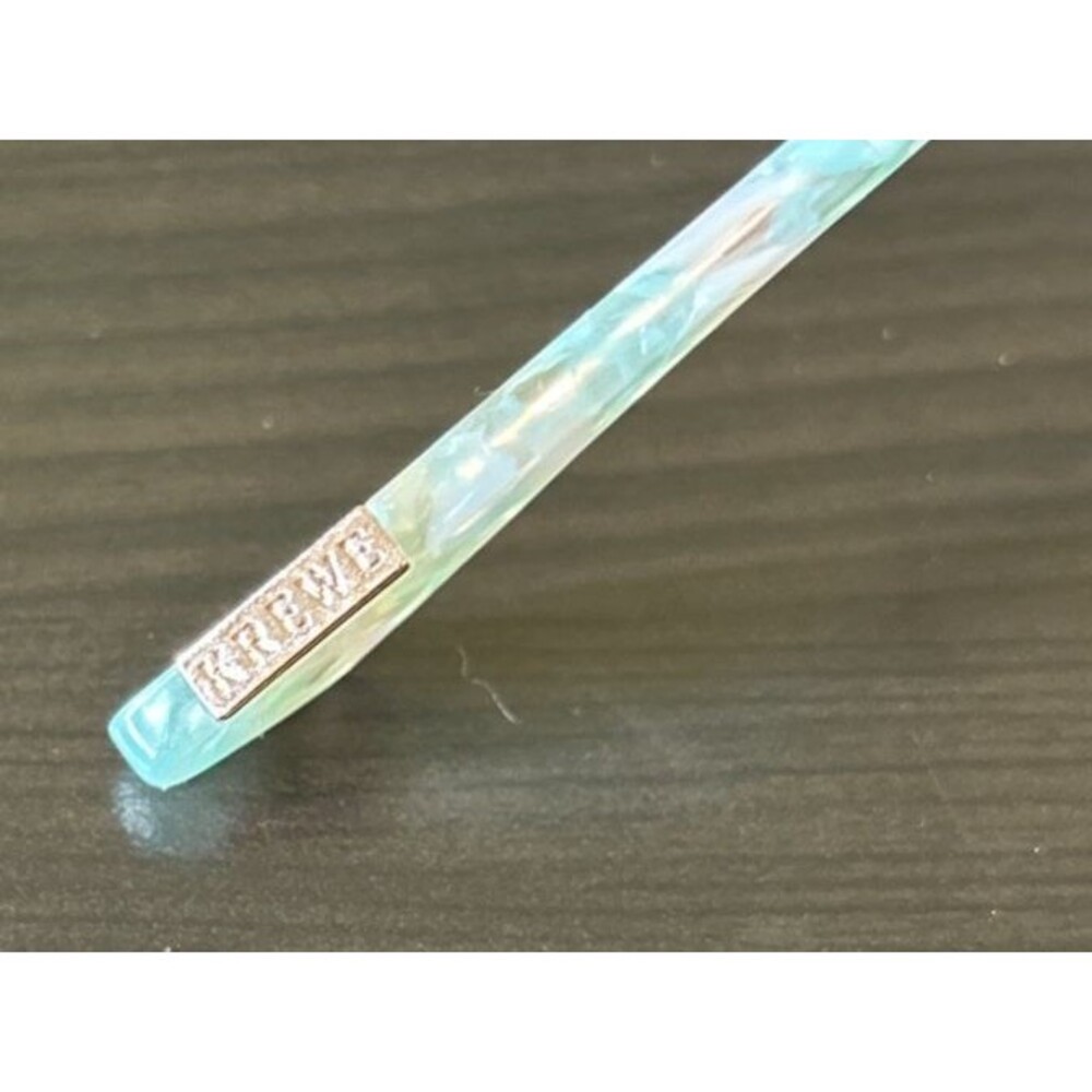 KREWE DU OPTIC CONTI Womens Sunglasses Rose Gold Matte Opal Round Boho RARE - Picture 4 of 13